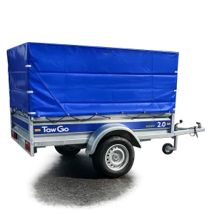 TowGo Damperli Yük Römorku 750 Kg Brandalı